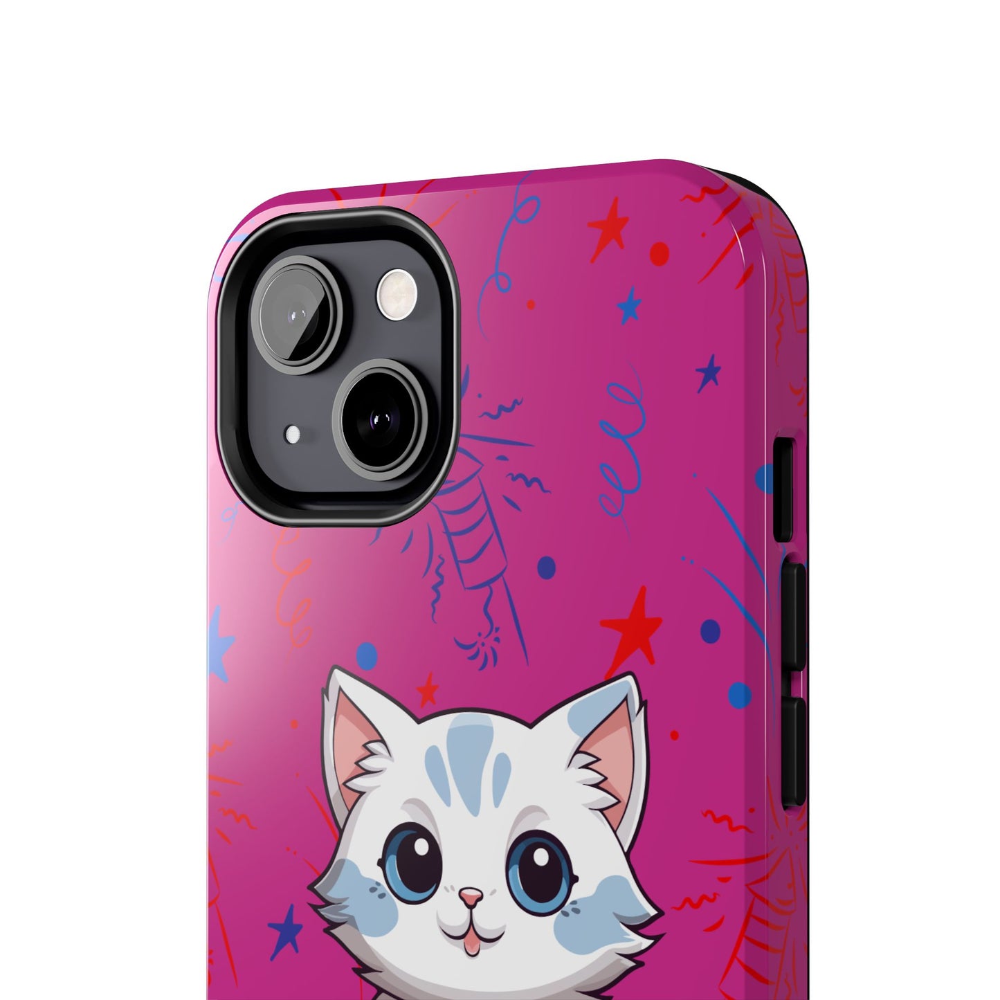 Kitty iPhone 13 & 13 Pro Tough Phone Cases | BGC Pink