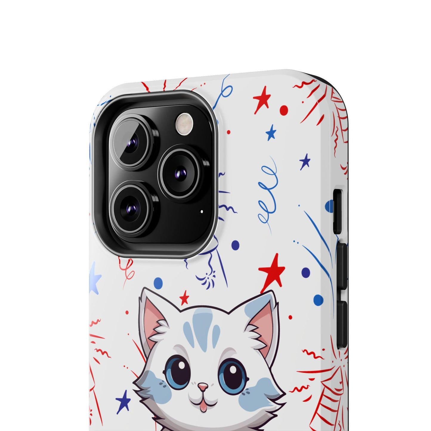 Kitty iPhone 13 & 13 Pro Tough Phone Cases | BGC White
