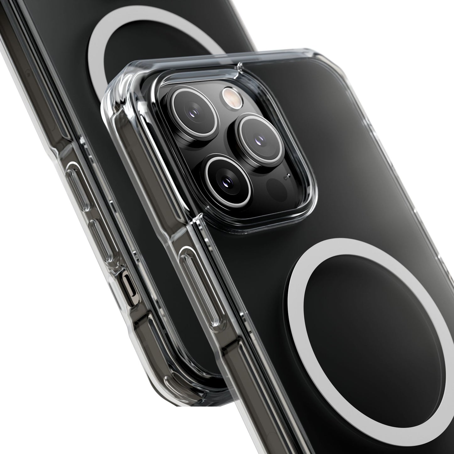 iPhone 14 / iPhone 15 Series Magnetic Clear Impact Cases