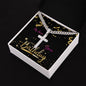 Almighty God Jesus Loves You Cuban Link Chain | Engraved Cross – Baptism Gift