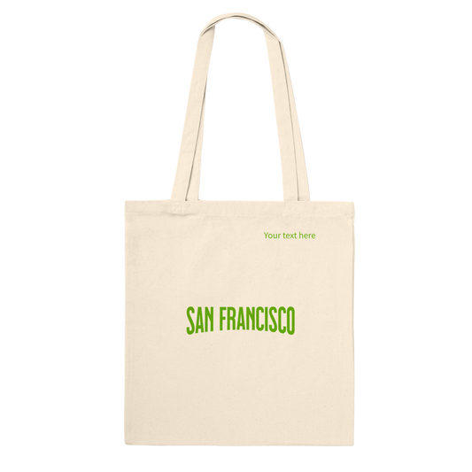 APEC in San Francisco custom text | Premium Tote Bag