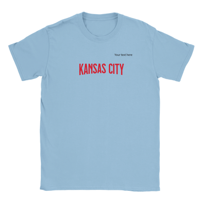 Kansas City custom text | Classic Unisex Crewneck T-shirt