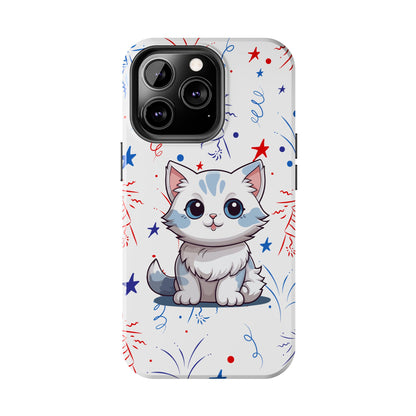 Kitty iPhone 13 & 13 Pro Tough Phone Cases | BGC White