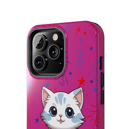 Kitty iPhone 13 & 13 Pro Tough Phone Cases | BGC Pink