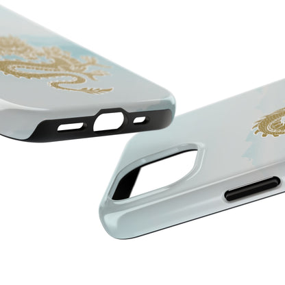 The Year of the Golden Dragon iPhone 15 & 15 Pro Tough Phone Cases | BGC Sea of Clouds