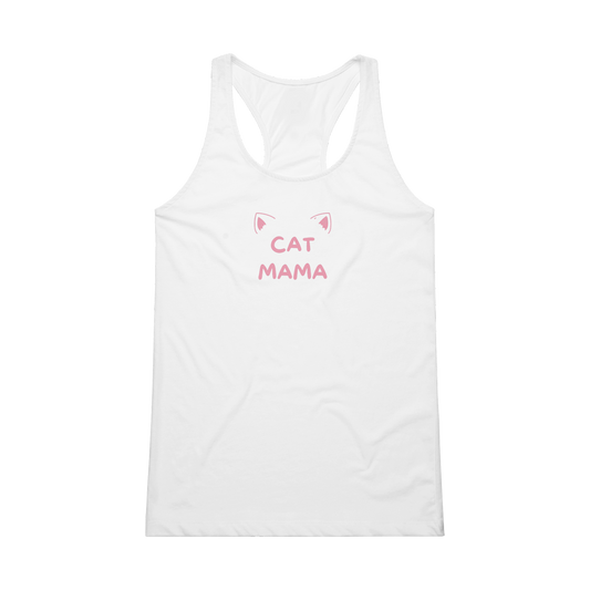 Cat mama Performance Womens Tank Top