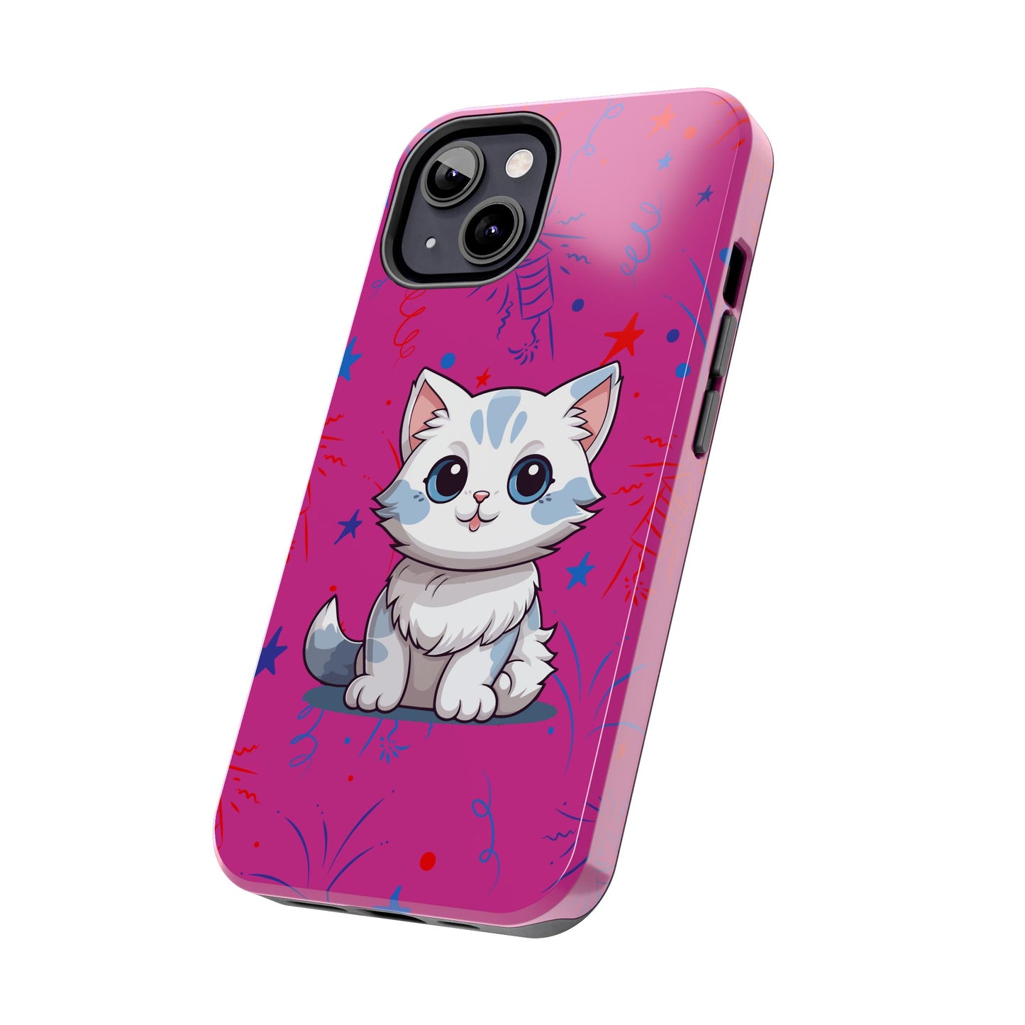 Kitty iPhone 13 & 13 Pro Tough Phone Cases | BGC Pink