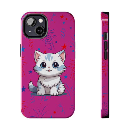 Kitty iPhone 13 & 13 Pro Tough Phone Cases | BGC Pink