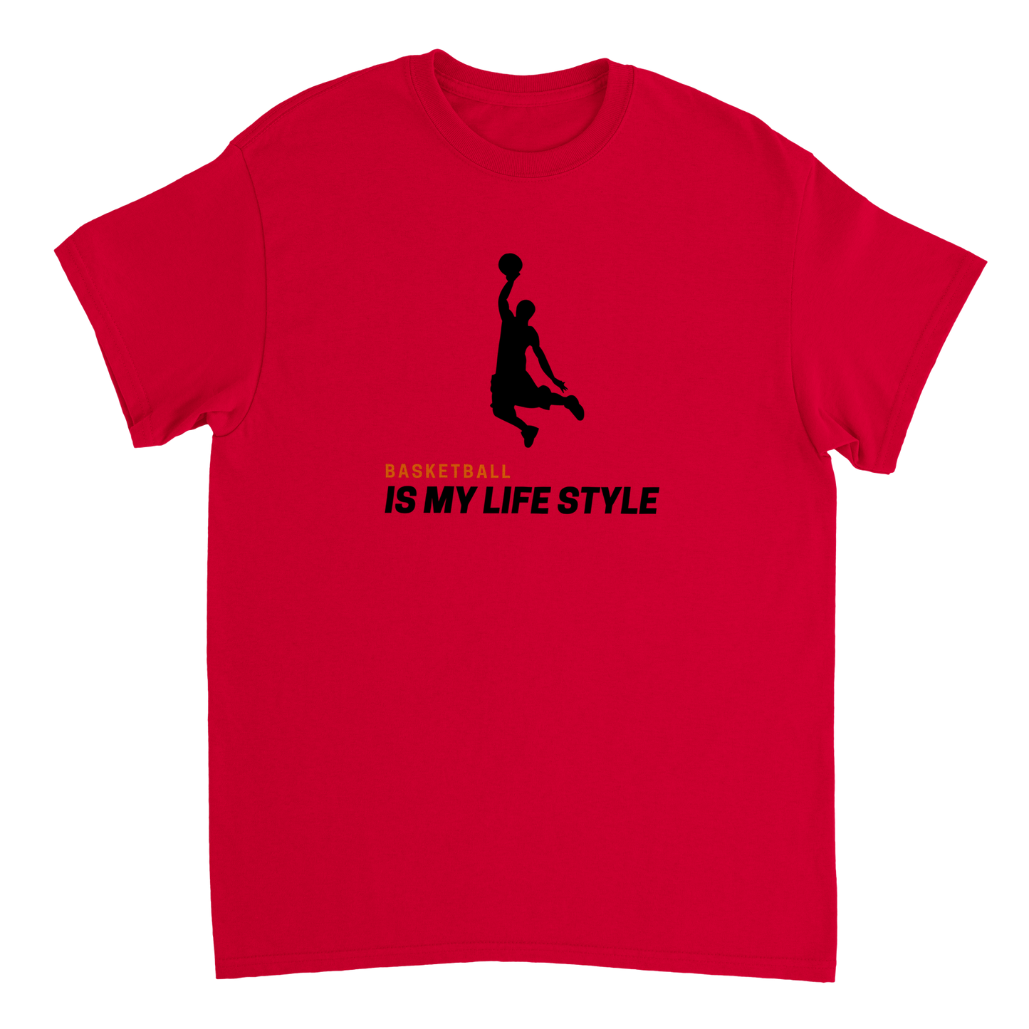 Basketball is my life style Heavyweight Unisex Crewneck T-shirt