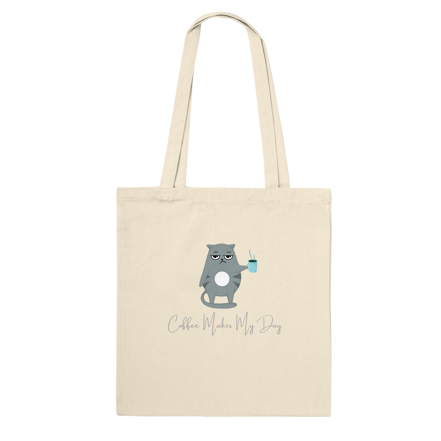 Coffee makes my day Classic Tote Bag