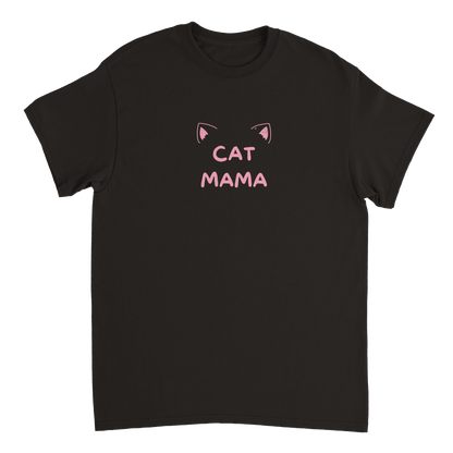 Cat mama Heavyweight Unisex Crewneck T-shirt