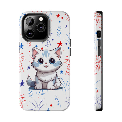 Kitty iPhone 13 & 13 Pro Tough Phone Cases | BGC White