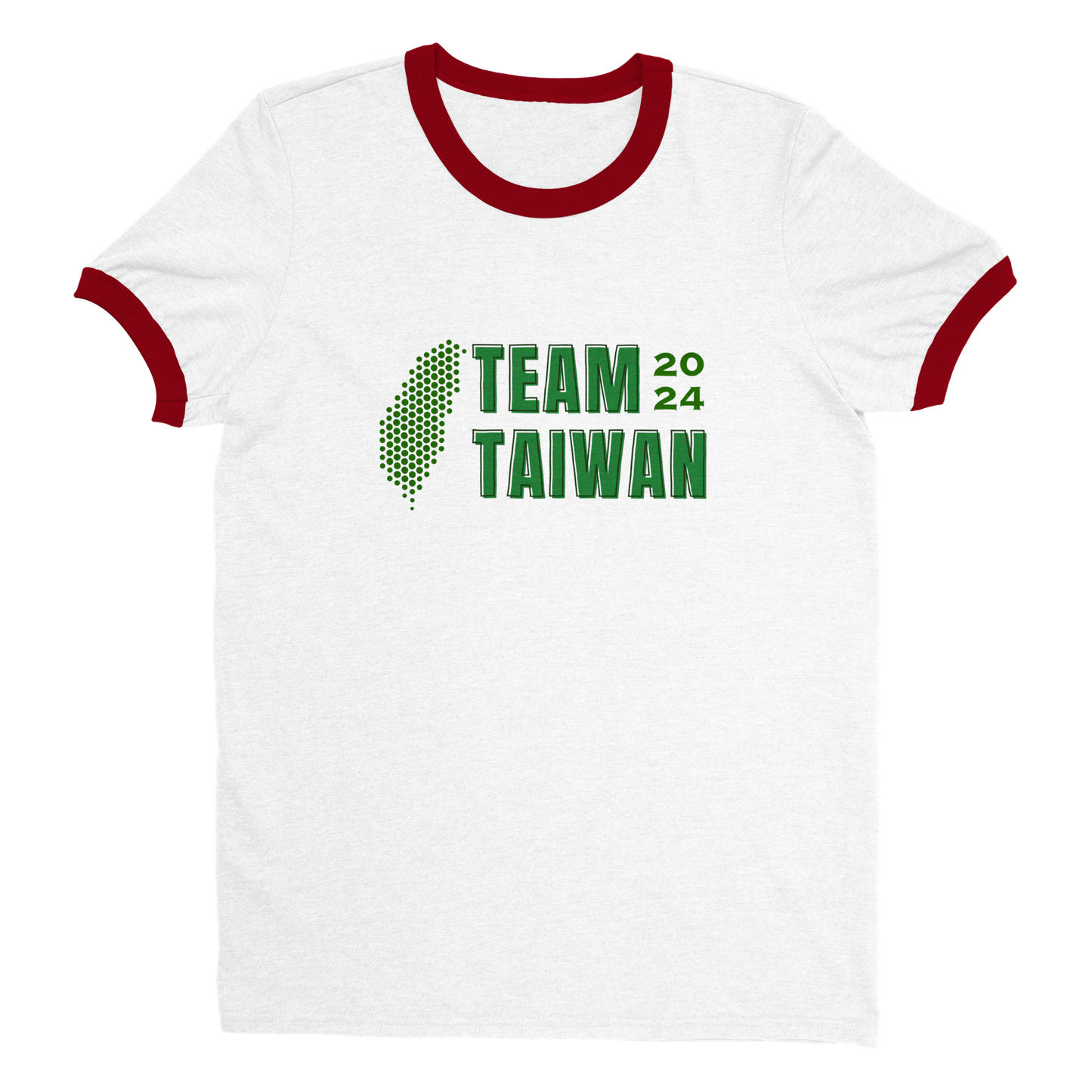 Team Taiwan 2024 Unisex Ringer T-shirt
