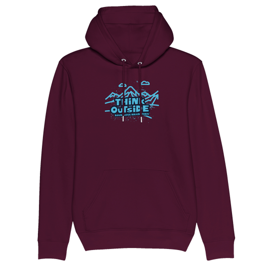 Think Outside | Organic Unisex Pullover Hoodie
