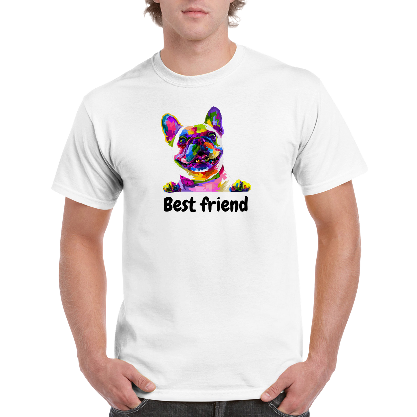 Best friend Heavyweight Unisex Crewneck T-shirt