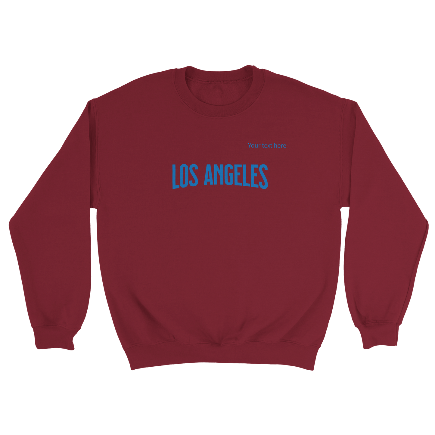 Los Angeles custom text | Classic Unisex Crewneck Sweatshirt