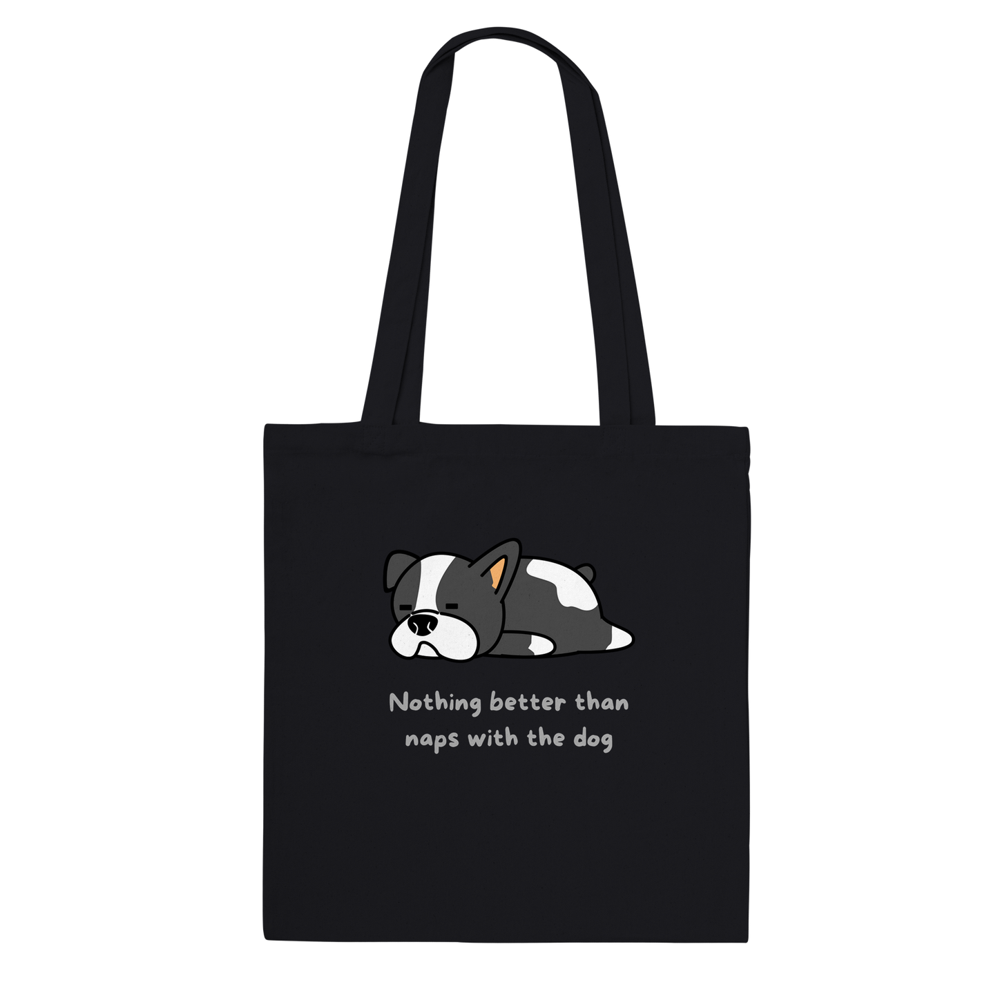 Naps with the dog Classic Tote Bag