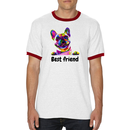 Best friend Unisex Ringer T-shirt