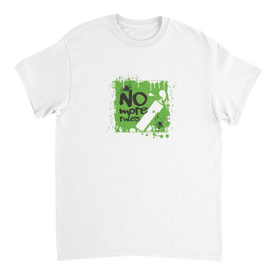 No more rules Heavyweight Unisex Crewneck T-shirt