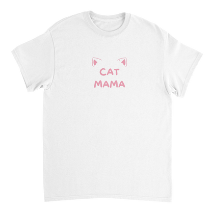 Cat mama Heavyweight Unisex Crewneck T-shirt