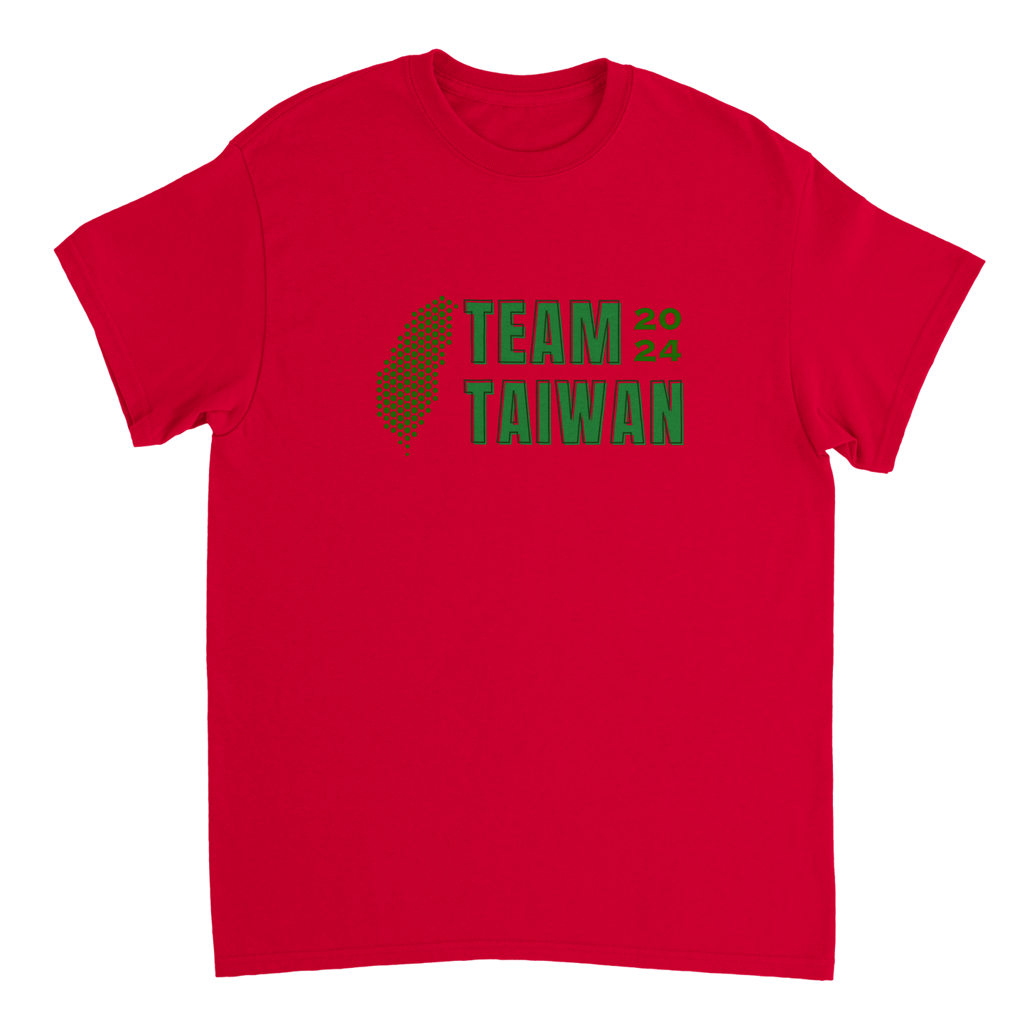 Team Taiwan 2024 Heavyweight Unisex Crewneck T-shirt