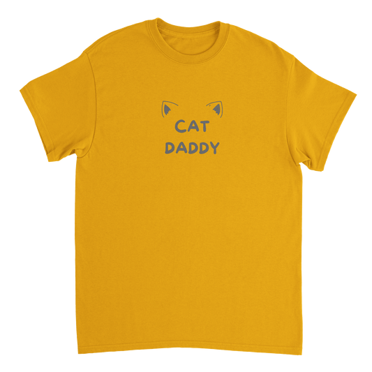 Cat daddy Heavyweight Unisex Crewneck T-shirt