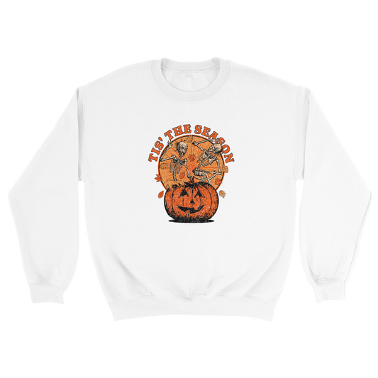 This is the season ft Halloween Skeletons Classic Unisex Crewneck Sweatshirt