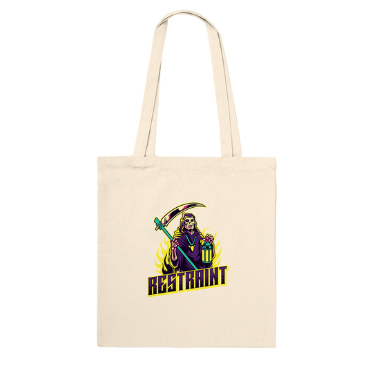 Reapers Restraint - Halting Chaos and Embracing Peace | Premium Tote Bag