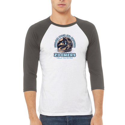 Zoomers - Chances Favor the Bold | Unisex 3/4 sleeve Raglan T-shirt