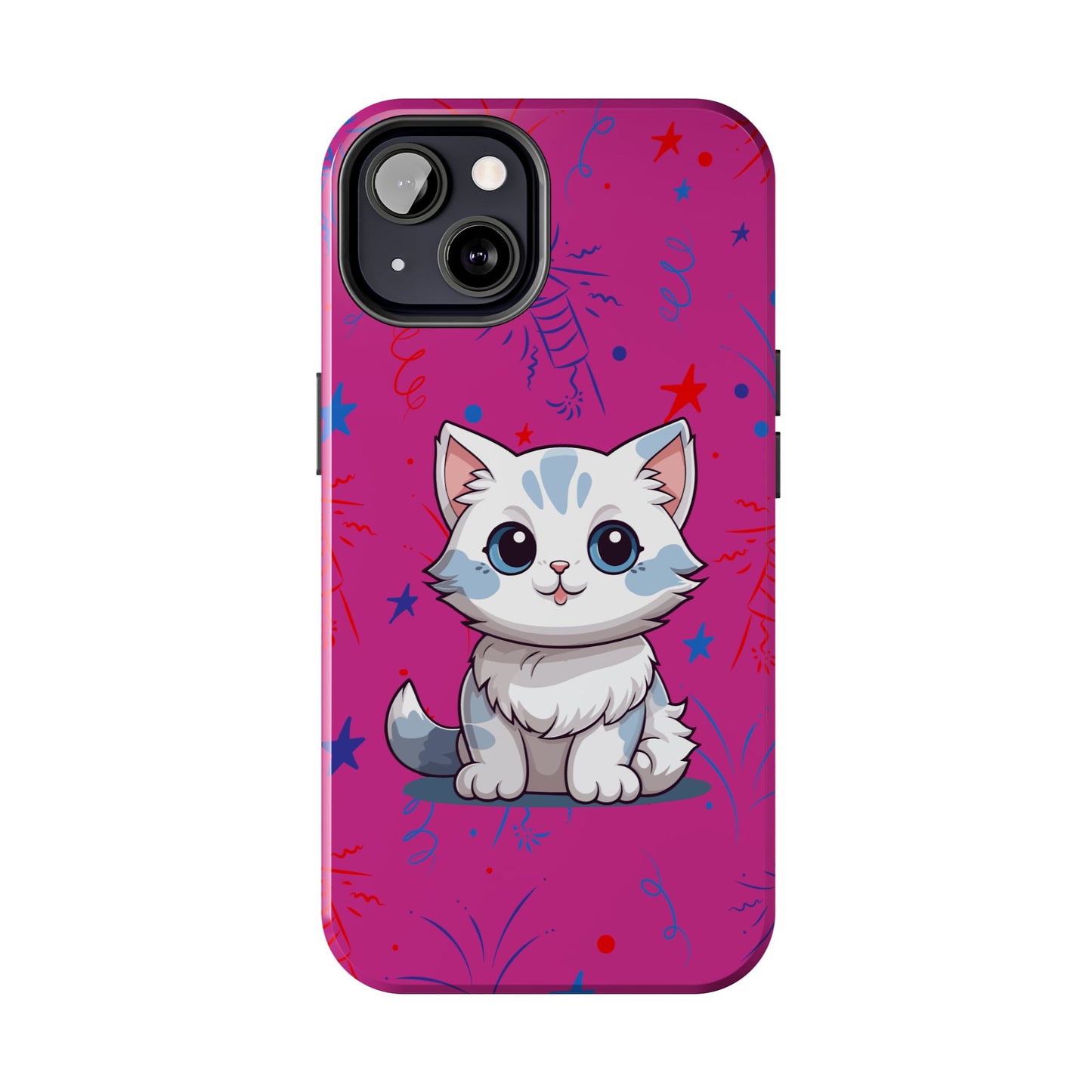 Kitty iPhone 13 & 13 Pro Tough Phone Cases | BGC Pink