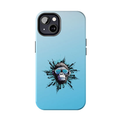 Wu Kong Black Myth Journey to the West iPhone 13 & 13 Pro Tough Phone Cases | BGC Sky Blue Gradient