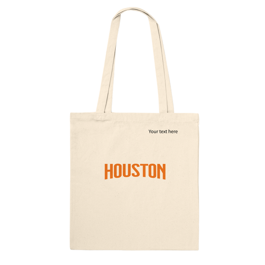 Houston custom text Premium Tote Bag