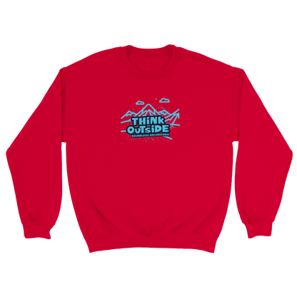 Think Outside | Classic Unisex Crewneck Sweatshirt