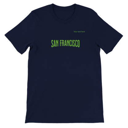 APEC in San Francisco custom text | Premium Unisex Crewneck T-shirt