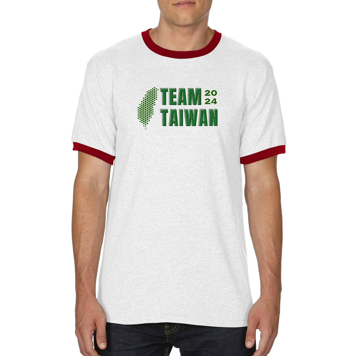 Team Taiwan 2024 Unisex Ringer T-shirt