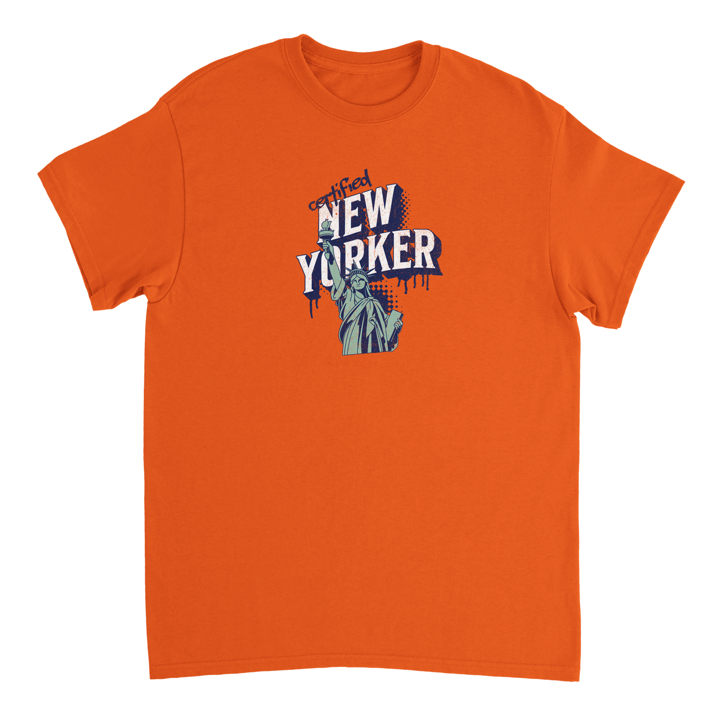 Certified New Yorker | Heavyweight Unisex Crewneck T-shirt