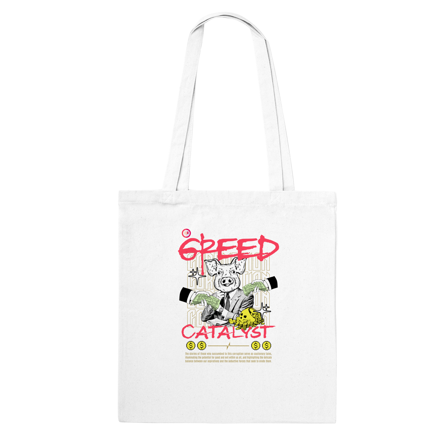 Remove greed catalyst Classic Tote Bag