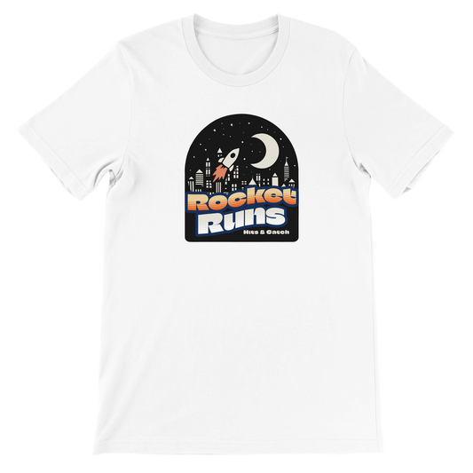 Rocket Runs - Hits and Catch Premium Unisex Crewneck T-shirt