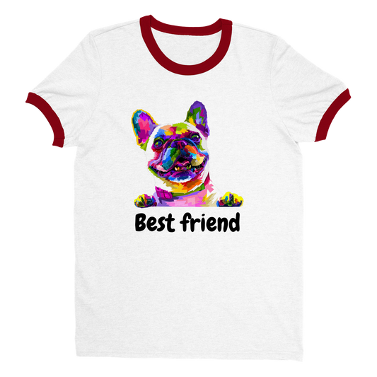 Best friend Unisex Ringer T-shirt