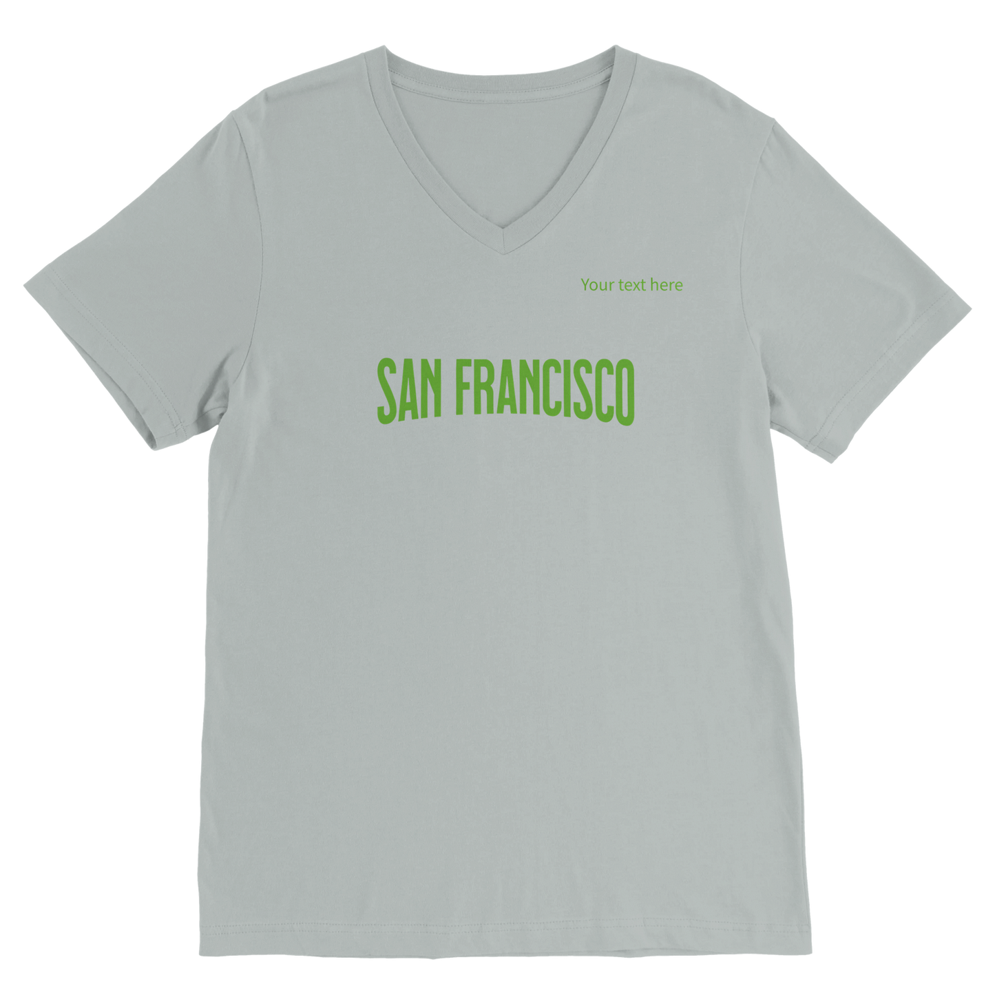 APEC in San Francisco custom text | Premium Unisex V-Neck T-shirt