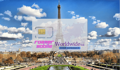 预付制 eSIM 上网卡 | 1GB 7天效期 | Worldwide Link 全球通 (含126国家地区)