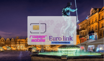 Prepaid eSIM cards | 50 GB | 90 Days | EURO Link (39 countries/regions)