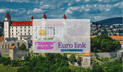 Prepaid eSIM cards | 50 GB | 90 Days | EURO Link (39 countries/regions)