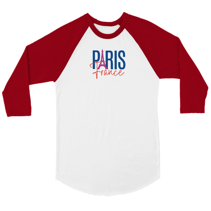 Pulse Paris | Unisex 3/4 sleeve Raglan T-shirt