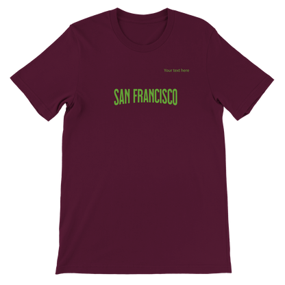 APEC in San Francisco custom text | Premium Unisex Crewneck T-shirt