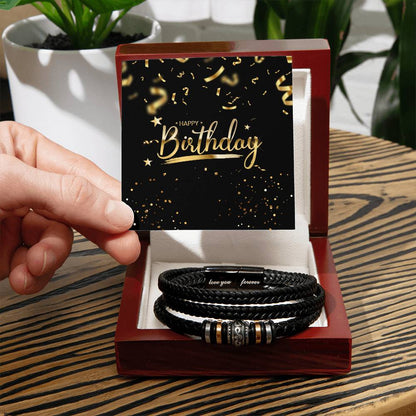 Love You Forever Bracelet – Perfect Gift for Him | Anniversary, Birthday & More