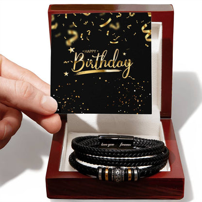 Love You Forever Bracelet – Perfect Gift for Him | Anniversary, Birthday & More