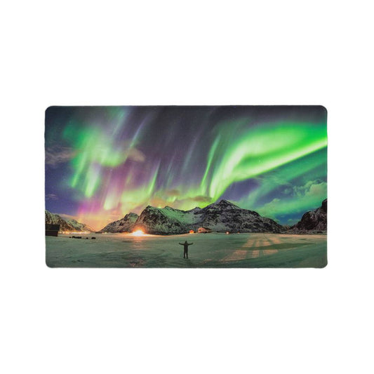 Northern Lights Gaming Mat – Ultimate Travel Memory