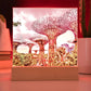 Gardens By The Bay Acrylic Plaque | Singapore Vacation Keepsake