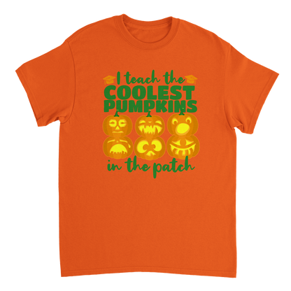 I teach the coolest pumpkins in the patch Heavyweight Unisex Crewneck T-shirt